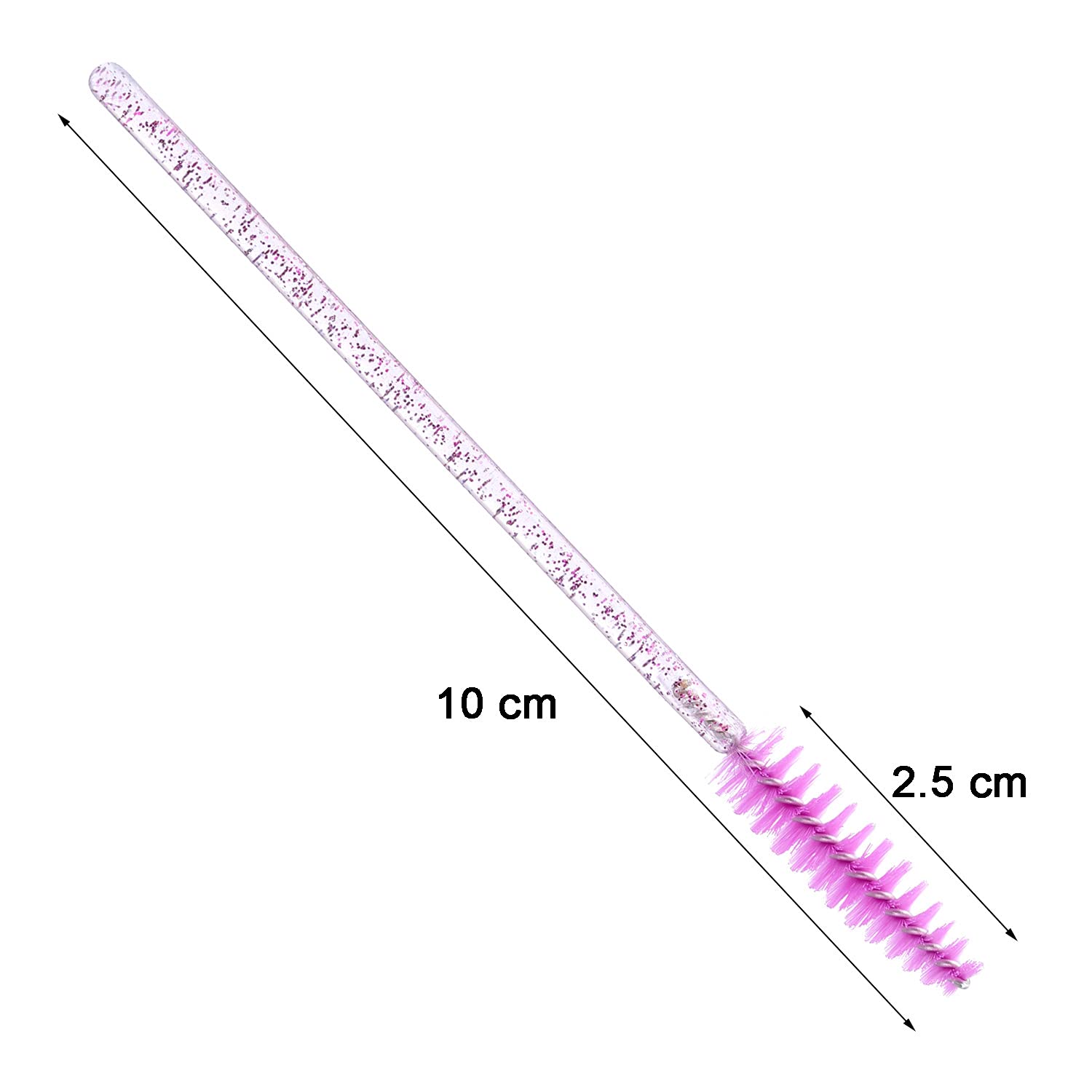 Tbestmax 500 Disposable Mascara Wands Eyelash Brush Spoolies for Eyebrow Eye Lash Extension, Makeup Brushes Applicators Kits - 5 Colors