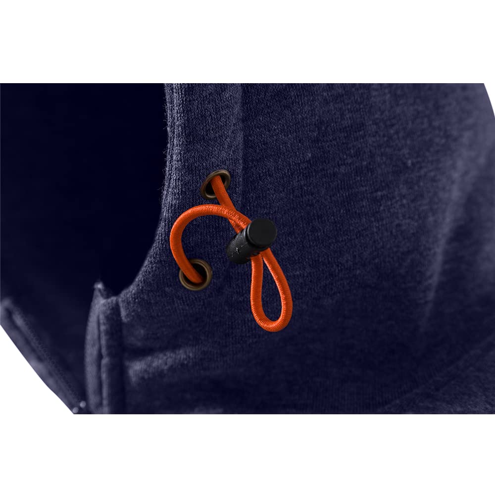 Men Hoodies Casual Hoodies for Men with Zip Pockets Full Zip Long Sleeve Sweatshirt Sports Hooded Jacket