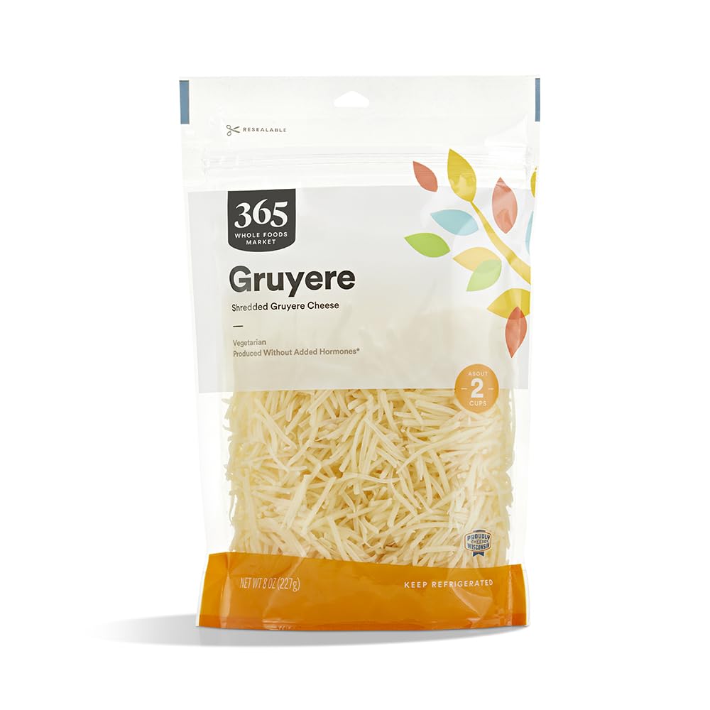 365 by Whole Foods Market Gruyere Shredded Cheese, 8 OZ