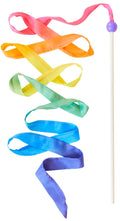 Sarah's Silks Streamer - Ribbon Wand for Kids, Pretend Play, Dance, Baton Stick Twirling, and Gymnastics Party Favors | 100% Silk and Wood Montessori and Waldorf Toys