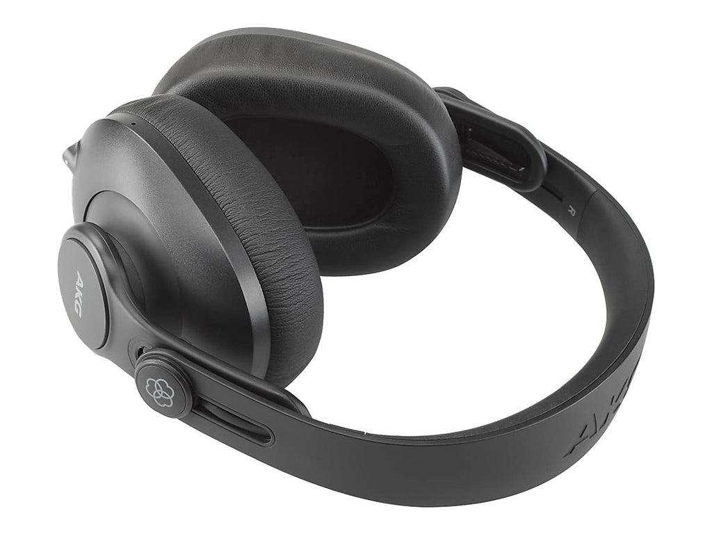 AKG Pro Audio K361 Wired, Over-Ear, Closed-Back, Light Weight, Foldable, Professional Recording Studio Headphones, Studio Monitor Mixing, Podcast, DJ Stereo Headsets, Black