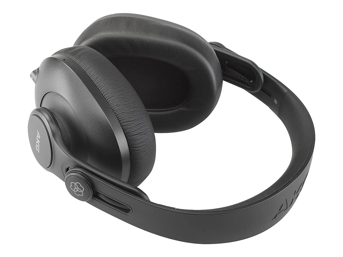 AKG Pro Audio K361 Wired, Over-Ear, Closed-Back, Light Weight, Foldable, Professional Recording Studio Headphones, Studio Monitor Mixing, Podcast, DJ Stereo Headsets, Black