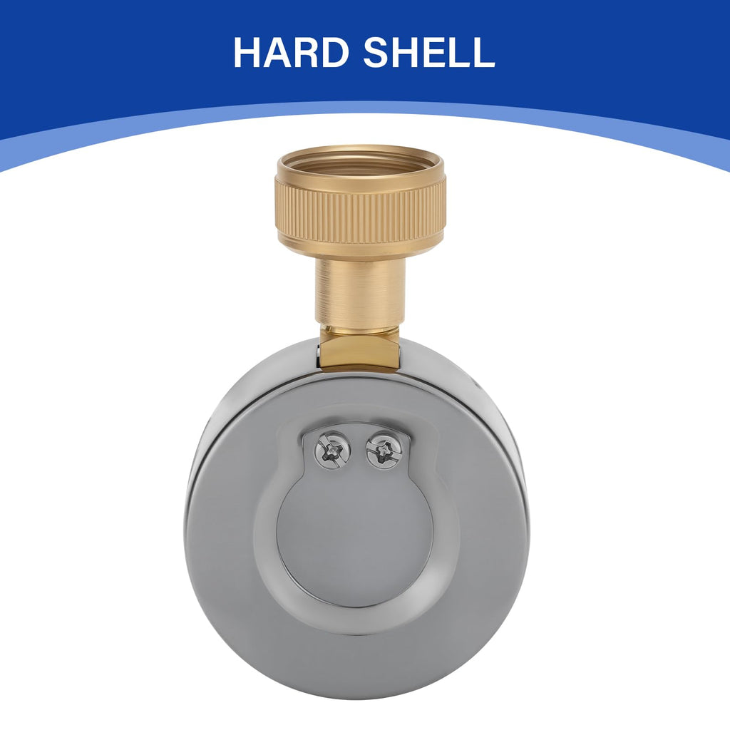 MEASUREMAN 2" Water Pressure Test Gauge, 3/4" Female Hose Thread, 0-200 psi/kpa with Maximum Pressure Memory (Pack of 2)