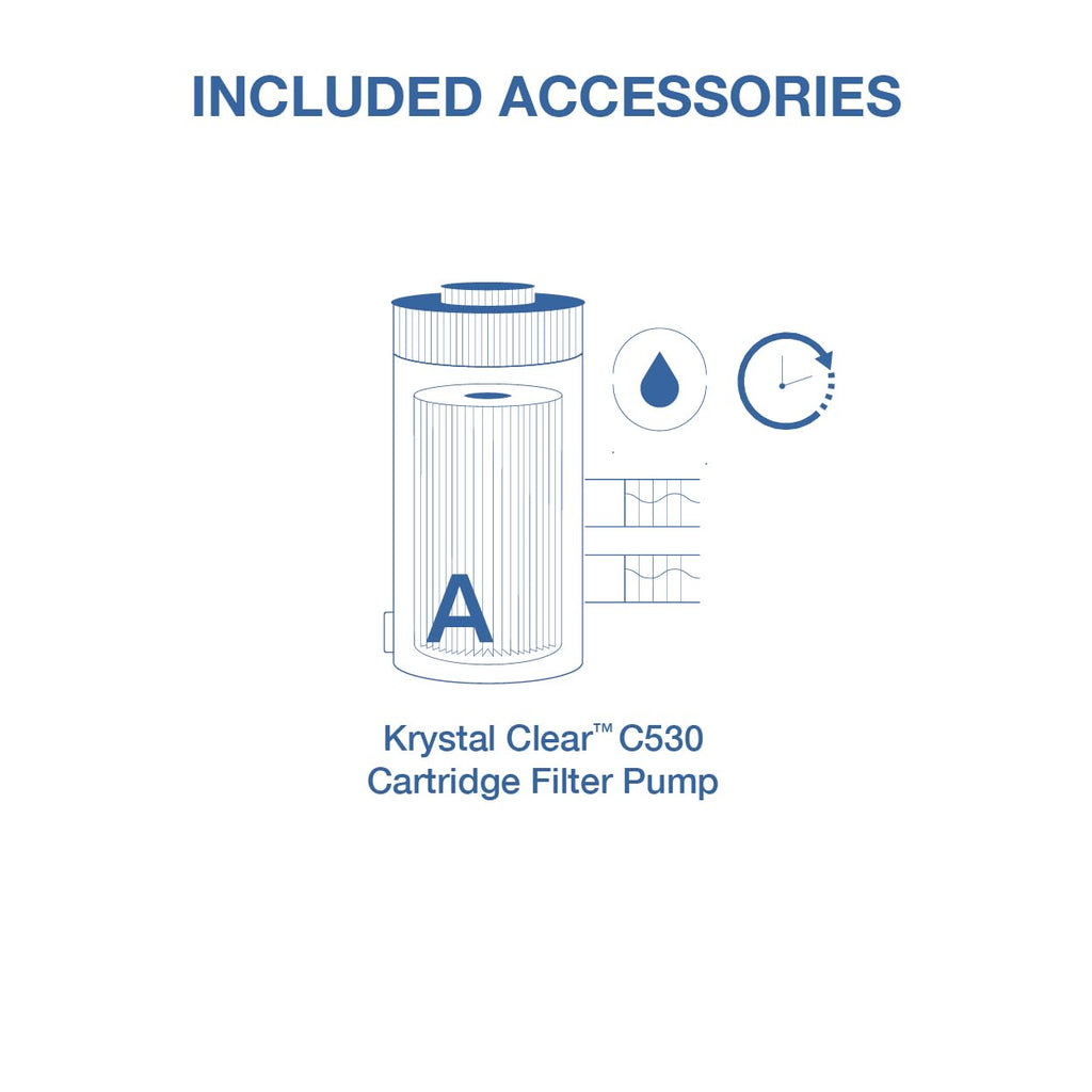 INTEX 26700EP 10Ft X 30In Prism Frame Premium Above Ground Swimming Pool (Pump Not Included)