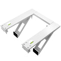 Qualward Air Conditioner Bracket Window AC Support Brackets - Heavy Duty with 2 Arms, Up to 180 lbs for 12000 to 24000 BTU AC Units- Fits Single Or Double Hung Windows