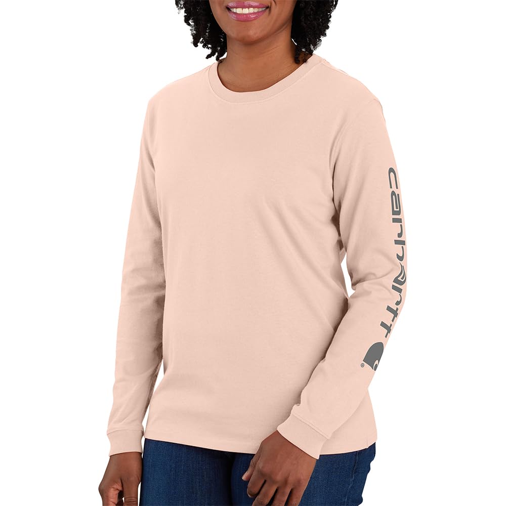 Carhartt Women's Dearborn Loose LS Logo T-Shirt