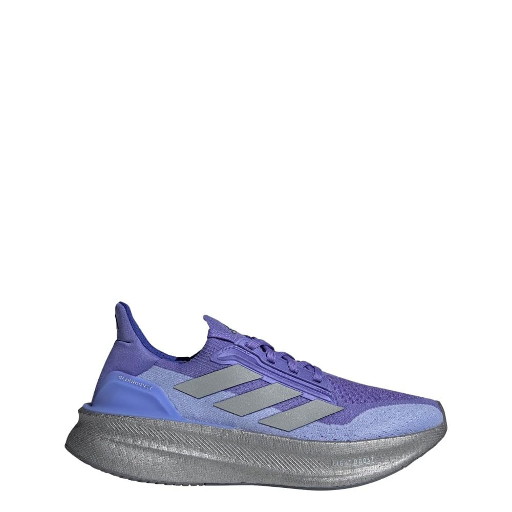adidas Womens Ultraboost Ultra Boost 5X Running Sneakers Shoes - Grey, Silver