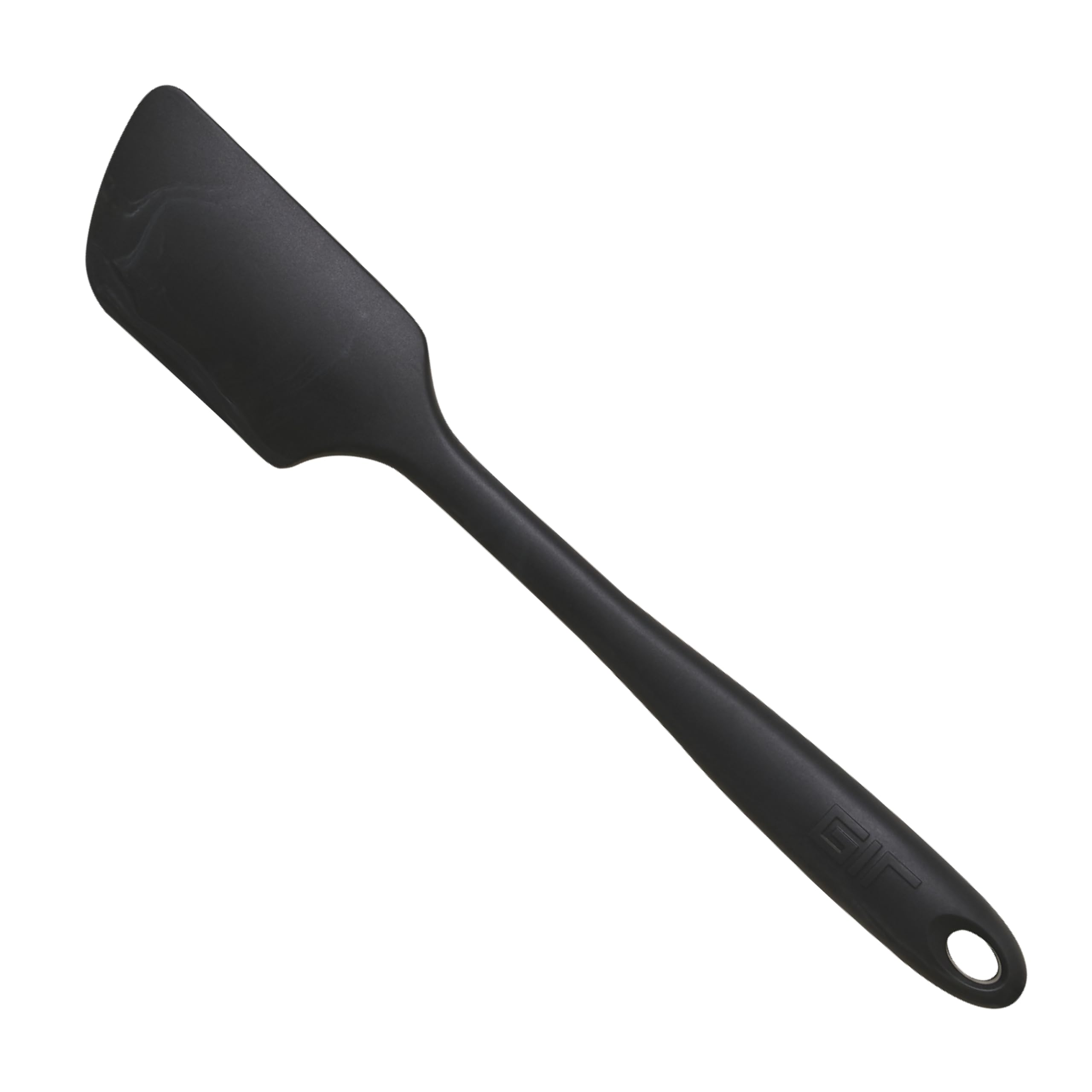 GIR: Get It Right Premium Silicone Spatula - Non-Stick Heat Resistant Kitchen Spatula - Perfect for Baking, Cooking, Scraping, and Mixing - Mini - 8 IN, Black