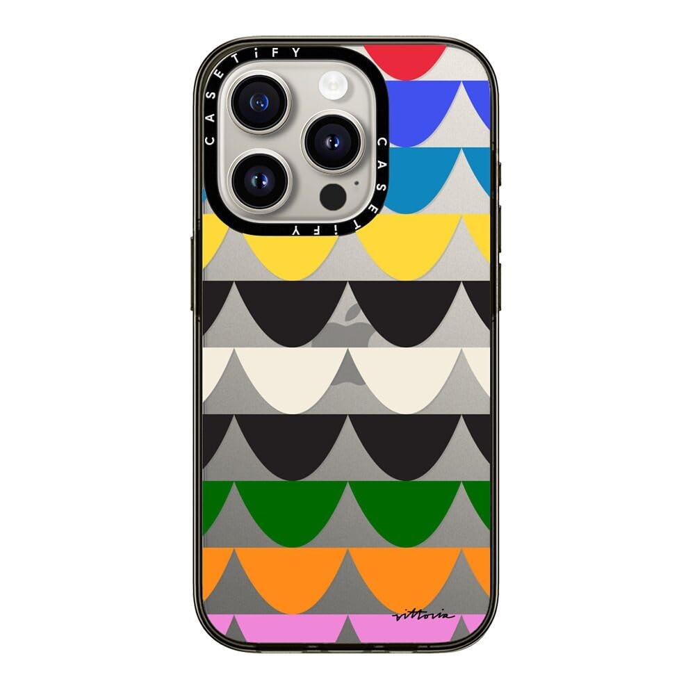 CASETiFY Compact Case for iPhone 13 [Lightweight / 4 ft. 2X Military Grade Drop Protection/Slim] - #1 Mom - Clear Black