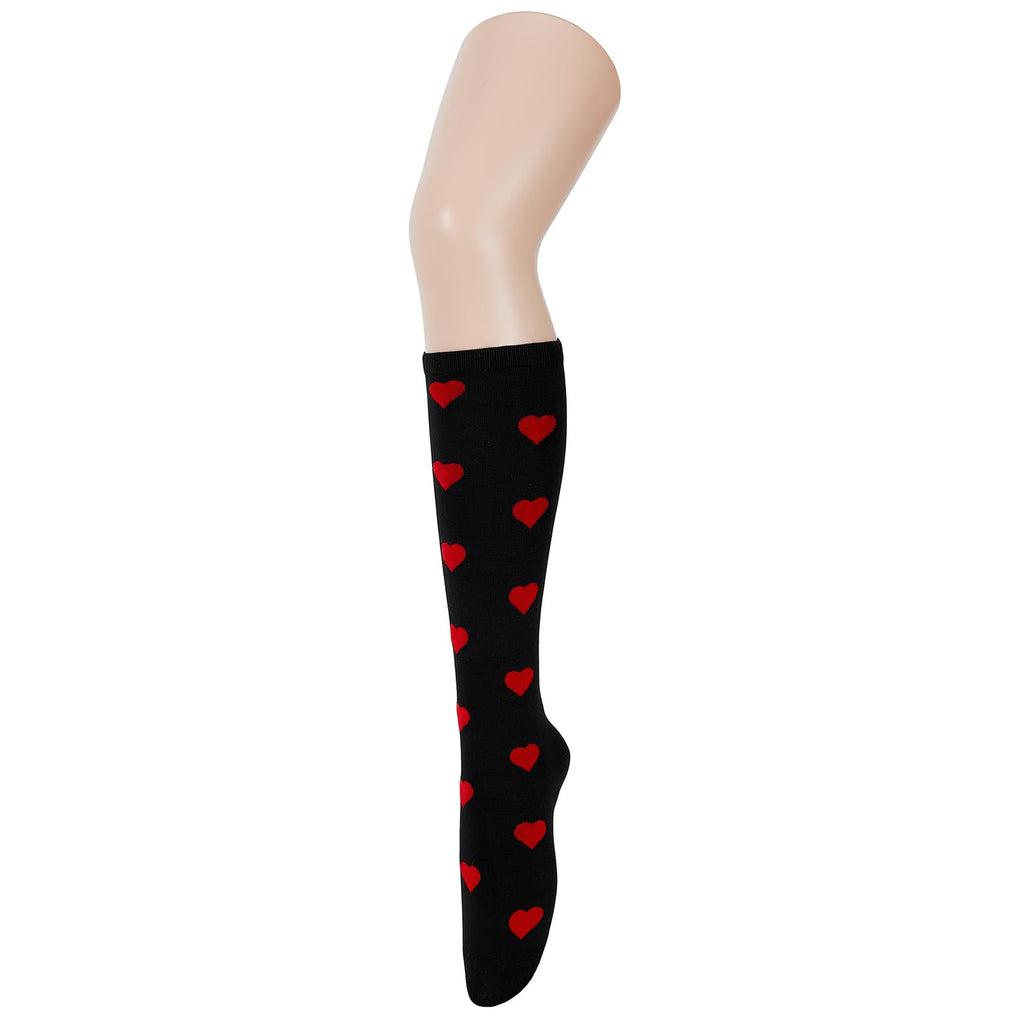 Century Star Knee High Striped Socks for Women - Long Thin Tube Sports Thigh High Socks Tall Stockings