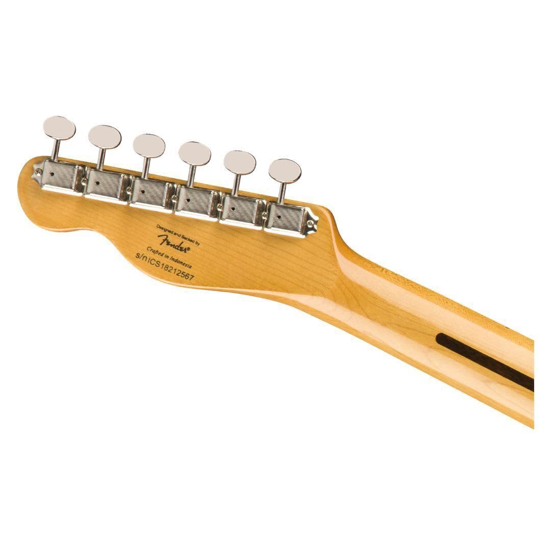 Squier Classic Vibe 50s Telecaster Electric Guitar, Butterscotch Blonde, Maple Fingerboard