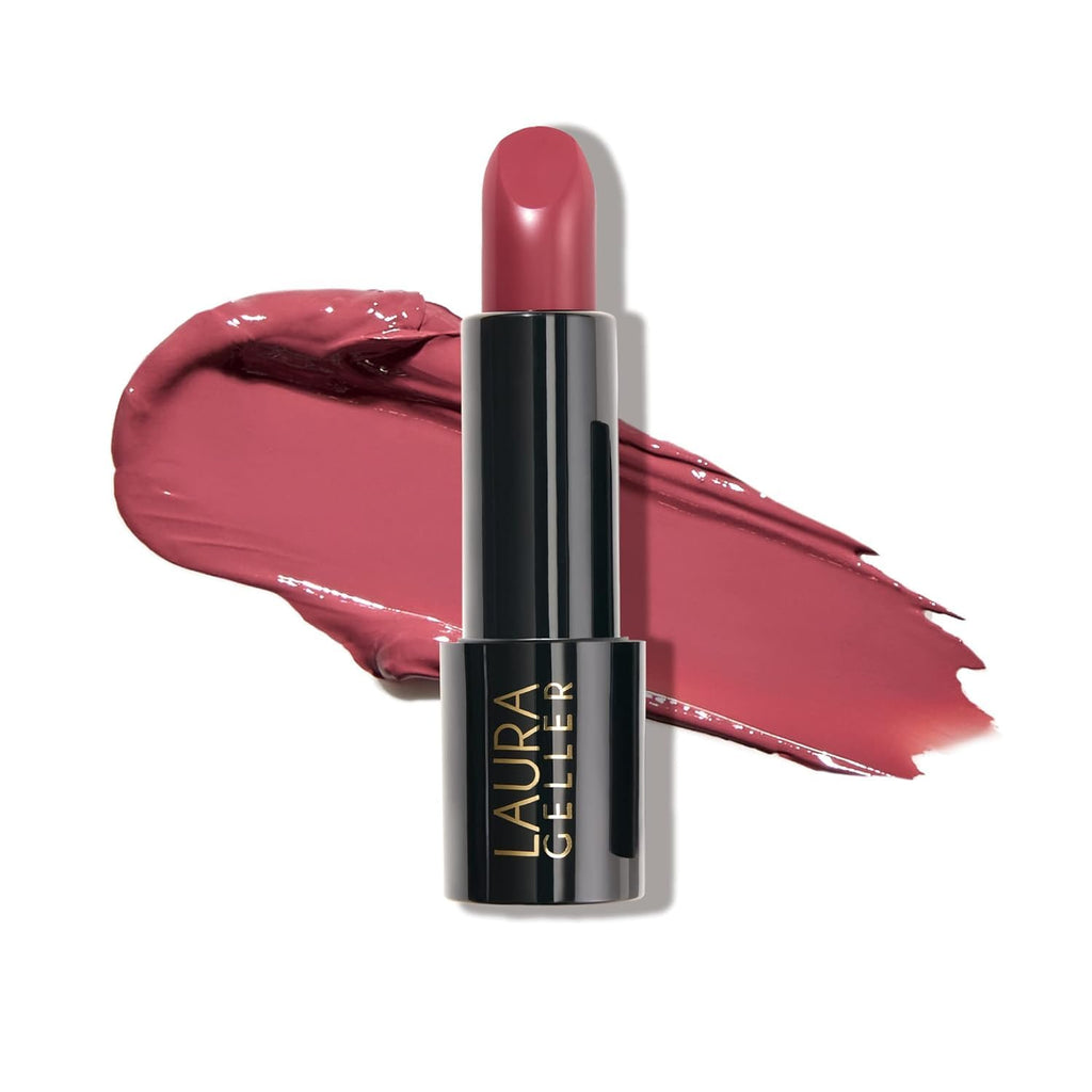 LAURA GELLER NEW YORK Modern Classic Lipstick - Berry Bliss - Ultra-Rich Color - Luxurious and Lightweight - Cream Finish