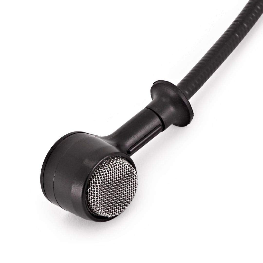 Shure WH20 Dynamic Headset Microphone - Rugged, Lightweight, Secure Fit for Active Mic Users, for Instructors/Musicians, Right-Angle 1/4 (6.3mm) Connector for Unbalanced Mic Input (WH20QTR)