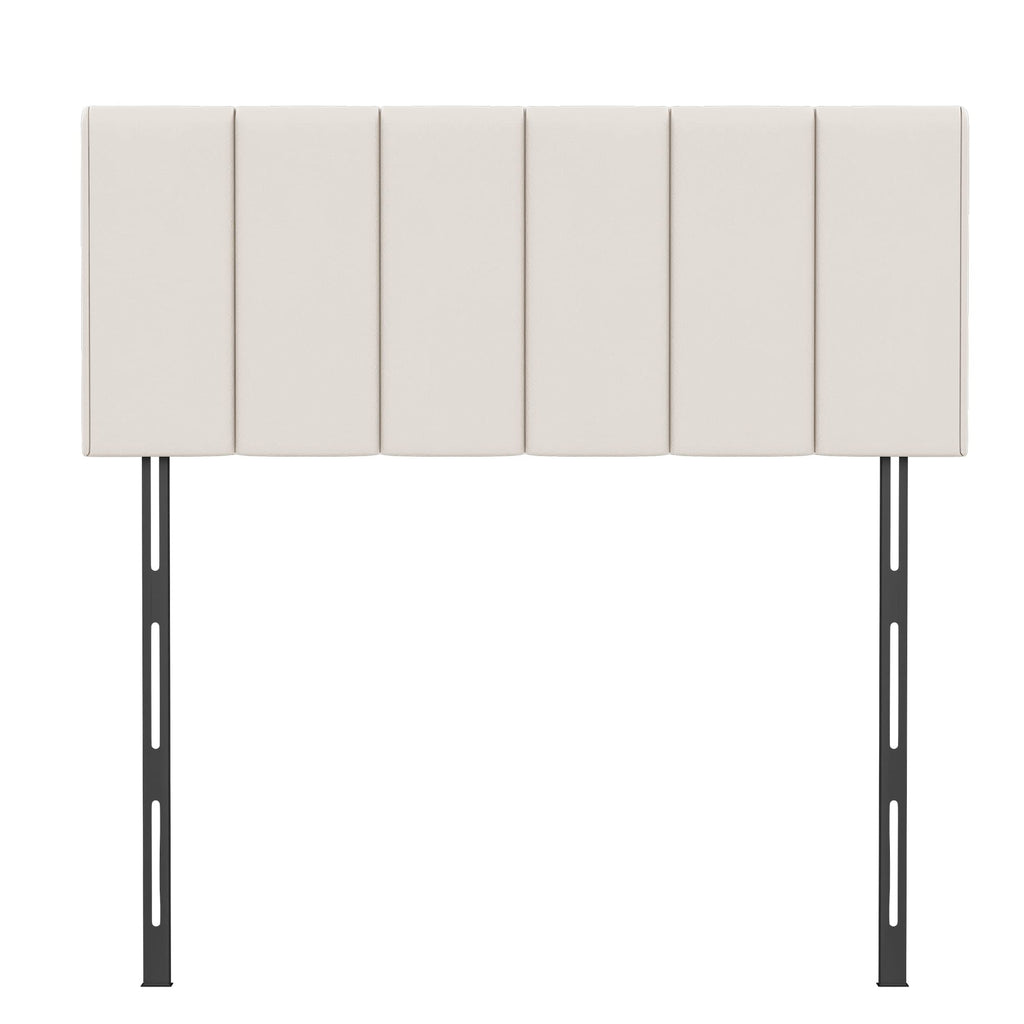 HAOBO Home Upholstered Headboards Foldable Queen/Full Linen Panels with Height Adjustments