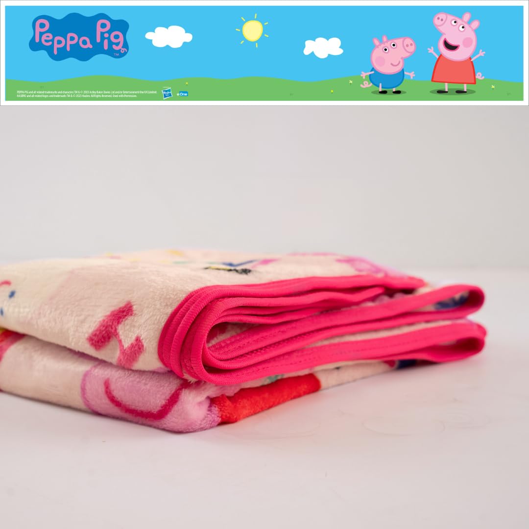 Barbie Kids Bedding Super Soft Cozy Silk Touch Throw, 40 in x 50 in, (Officially Licensed Product) By Franco