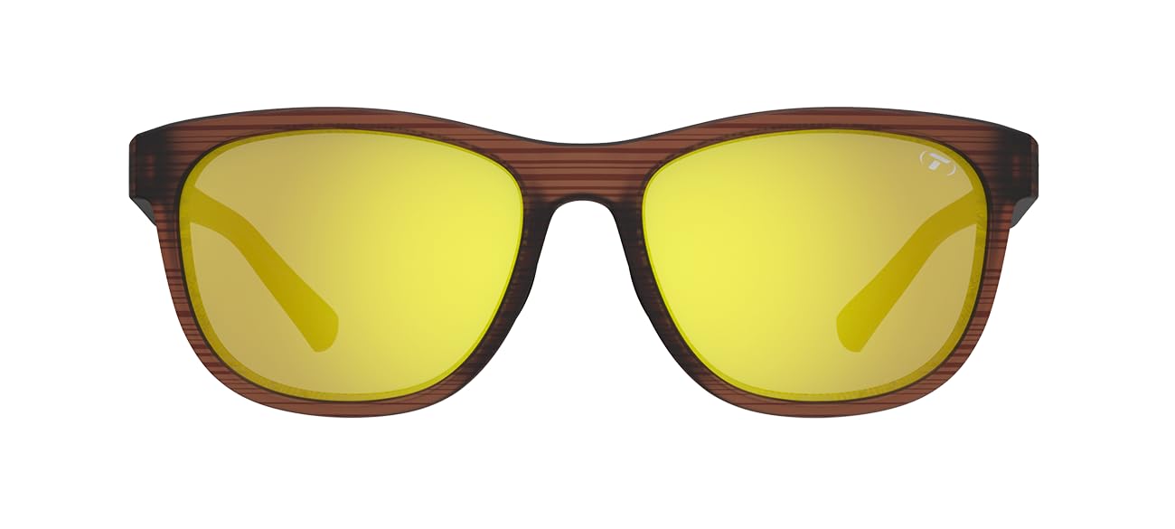 Tifosi Swank Sport Sunglasses - Tangle Free - Ideal For Cycling, Golf, Hiking, Pickleball, Running and Great Lifestyle Look