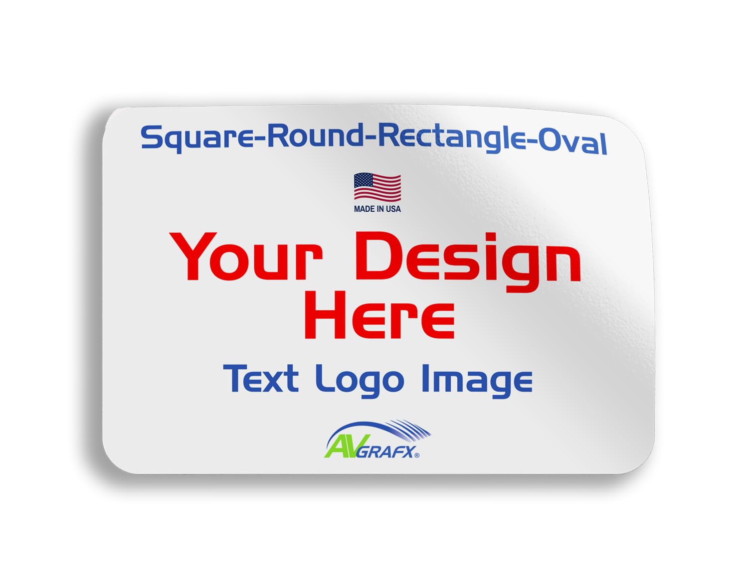 1.5 Inches Custom Sticker Personalized Labels Waterproof Dishwasher Safe Made USA, Custom Labels Business or Image Personalize Your Business Stickers