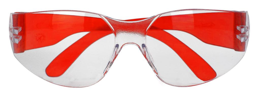 BISON LIFE Clear Safety Glasses – ANSI Z87.1 Certified Scratch & Impact Resistant Eye Protection Goggles for Men & Women