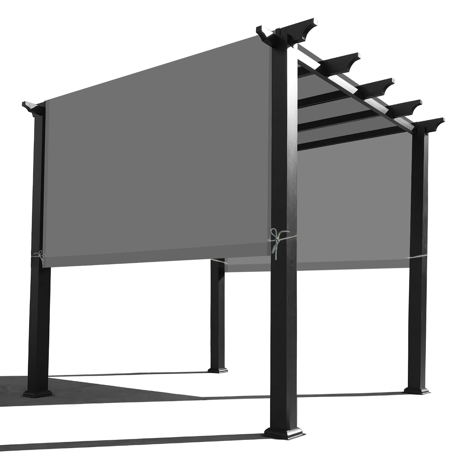 Alion Home Waterproof Pergola Cover - Universal Replacement Canopy (12' L x 8' W, Sand)