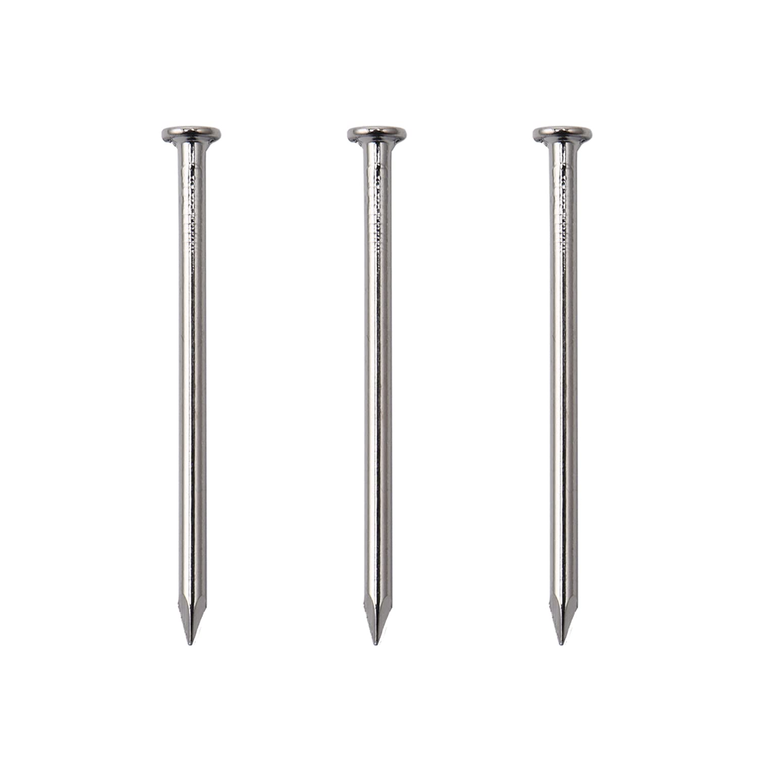240pcs Gold Hardware Nails, 1-1/2” × 14 Ga Brass Plated Wood Nails, Nails for Hanging Wall Decor, Finishing Nails, Picture Hanging Nails, Wall Nails, Roofing Nails