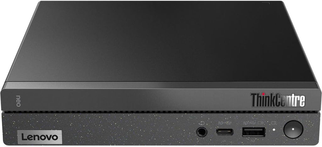 Lenovo ThinkCentre neo 50q Gen 4 Tiny Desktop Computer, Intel Core i5-13420H 2.1GHz, 16GB RAM, 256GB SSD, Windows 11 Pro, Black