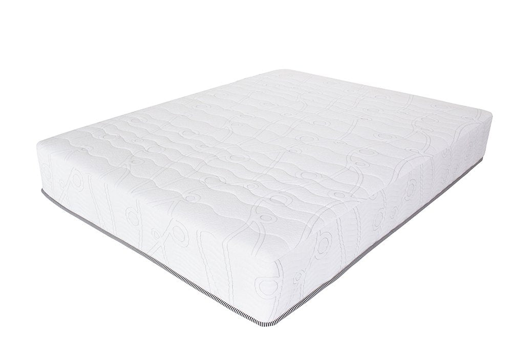 Olee Sleep Full Mattress, 10 Inch Support Cloud Hybrid Mattress, Gel Infused Memory Foam, Pocket Spring for Support and Pressure Relief, CertiPUR-US Certified, Bed-in-a-Box, Soft, Full Size