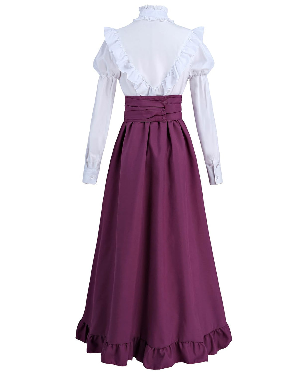 Victorian Dress for Women 2-Pieces 1800s Edwardian Dress Ball Gown Renaissance Costume