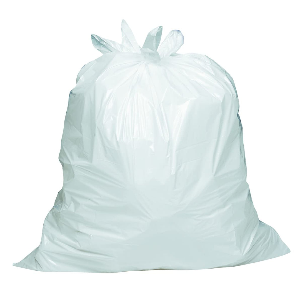 Amazon Basics 8 Gallon Flap Tie Trash Bags, Fresh Scent, 80 Count