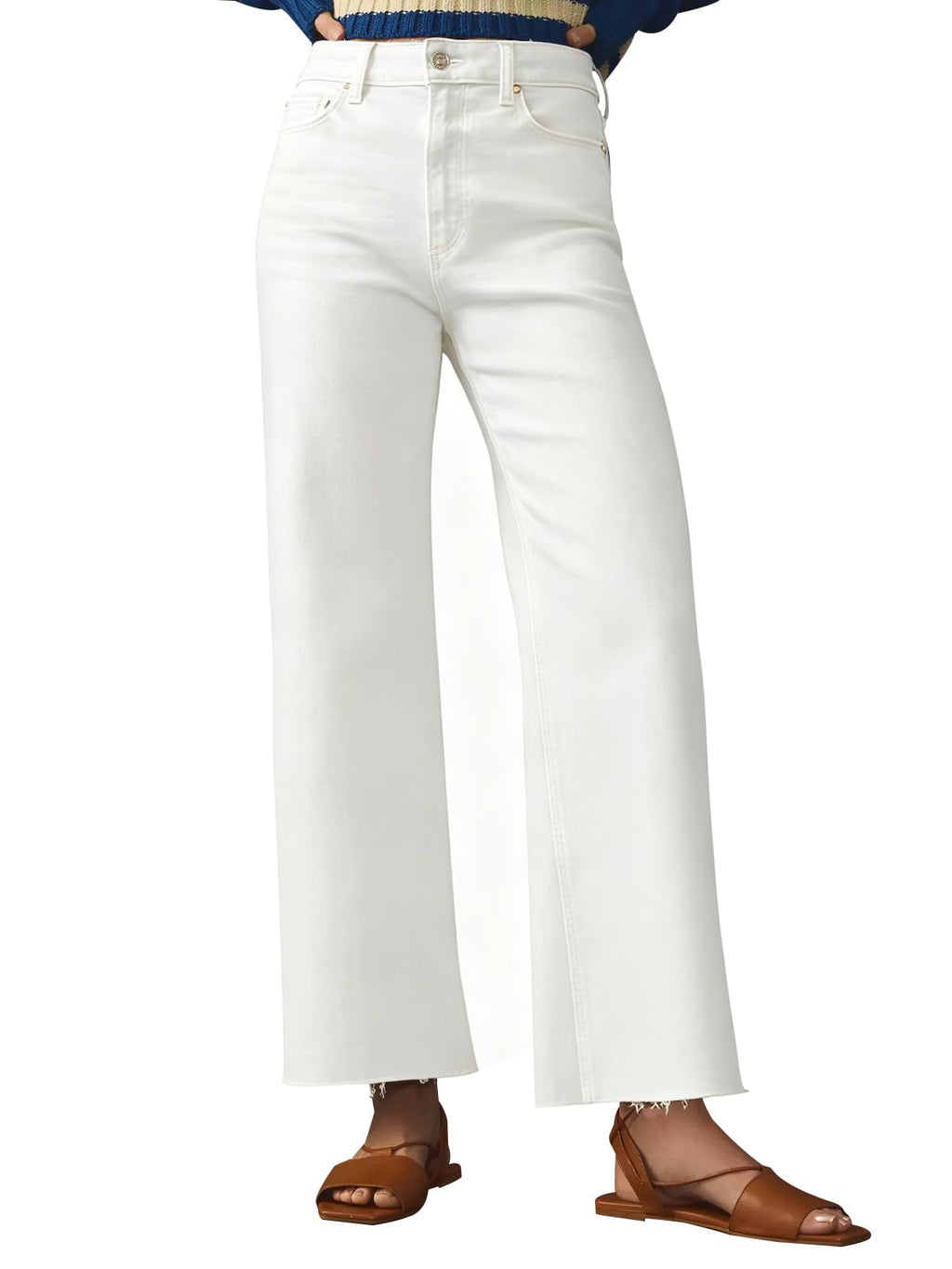 KUNMI Jeans for Women Wide Leg Baggy High Waist Boyfriends Straight Leg Stretchy Denim Pants Trendy Fall 2025