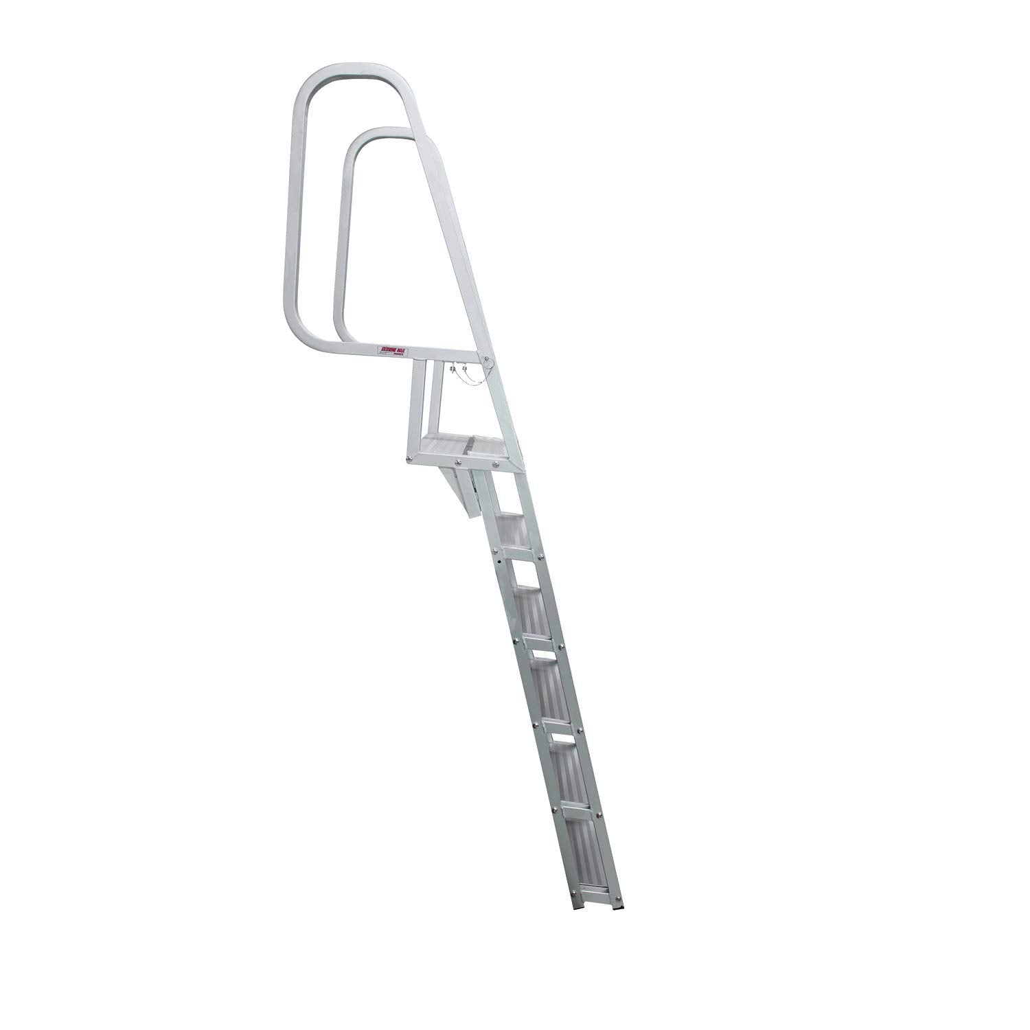 Extreme Max 3005.4122 Deluxe Flip-Up Dock Ladder - 6-Step