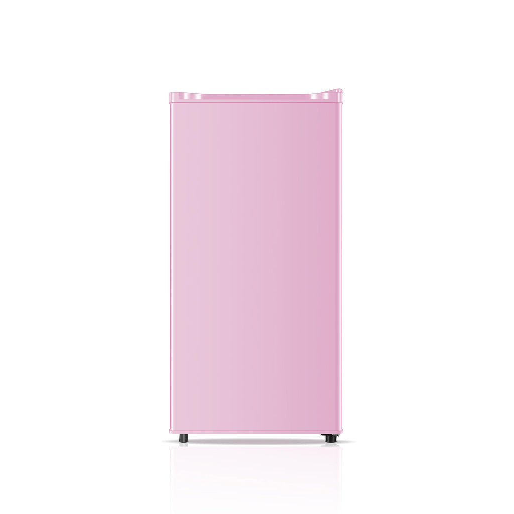 HAILANG 3.1 Cu.Ft Mini Fridge with Freezer, Single Door Mini Refrigerator, 5 Settings Temperature Adjustable, Compact Refrigerator for Apartment,Dorm, Office, Bedroom