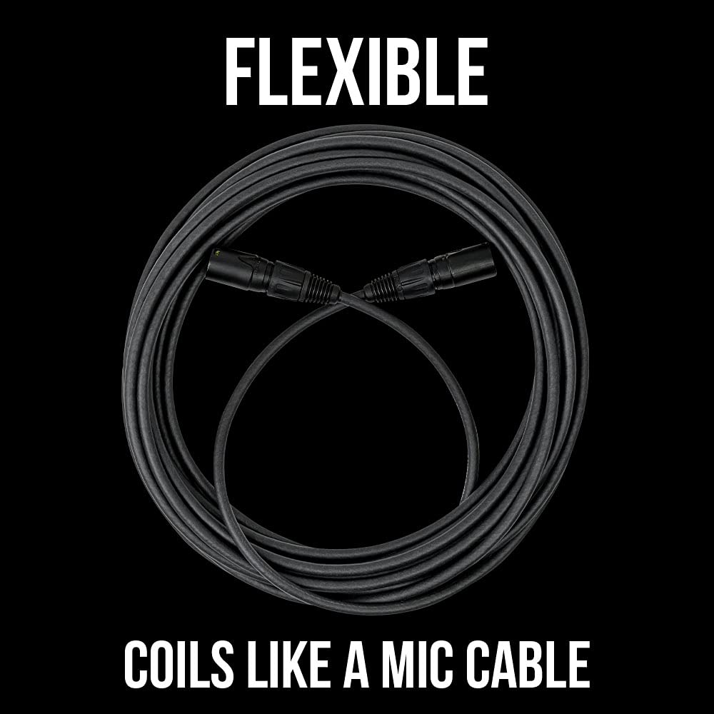 Sound Tools SuperCAT Professional Grade Shielded CAT5e etherCON Cable – High-Speed Ethernet Cable with 6Gbps Data Transfer – Flexible Polyurethane Jacket & Neutrik Connectors (3 feet, Black)