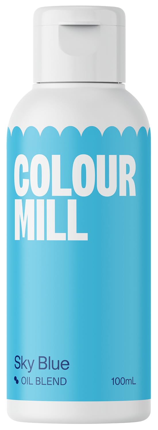 Colour Mill Oil-Based Food Coloring, 100 Milliliters (Baby Blue)