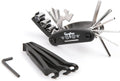 WOTOW Bike Repair Tool Kit, 16 in 1 Bicycle Multitool with Tire Levers Hex Spoke Wrench, Multi Function Accessories Set for Road Mountain Bikes