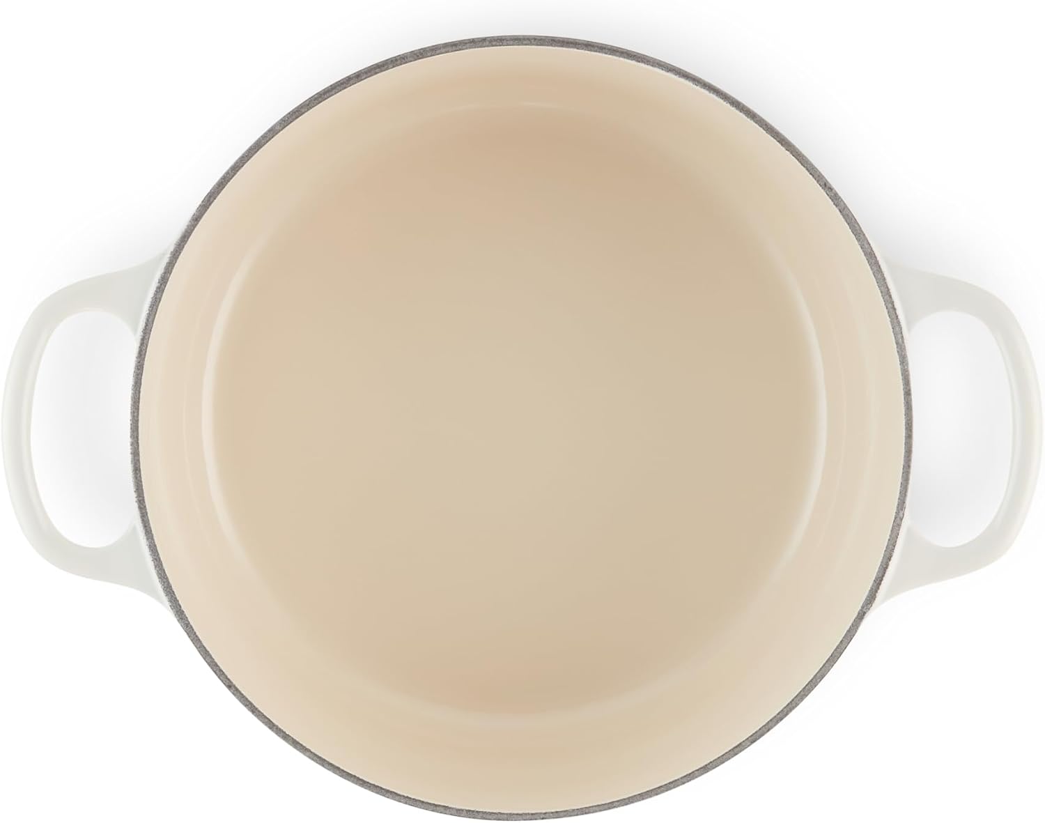 Le Creuset Enameled Cast Iron Signature Round Dutch Oven, 5.5 qt., Meringue