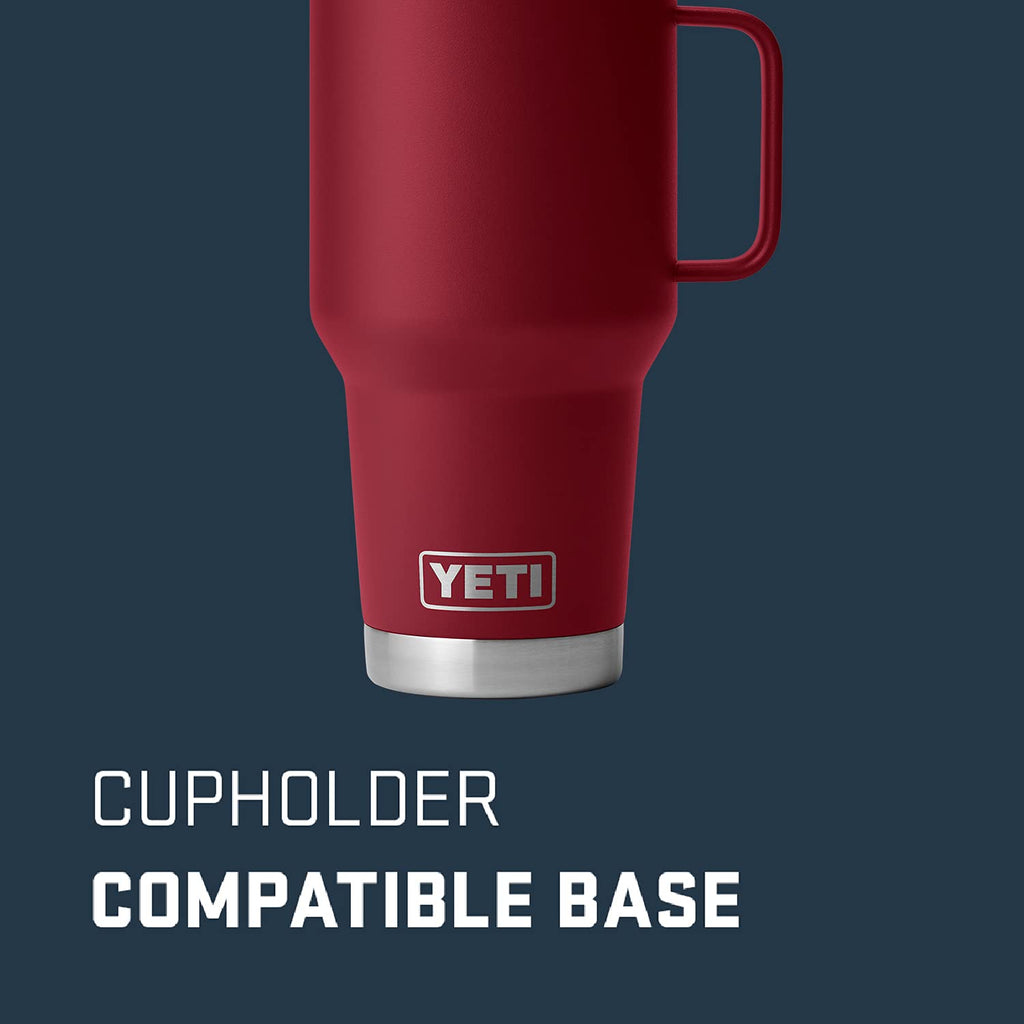 YETI Rambler 30 oz Travel Mug, Stainless Steel, Vacuum Insulated with Stronghold Lid