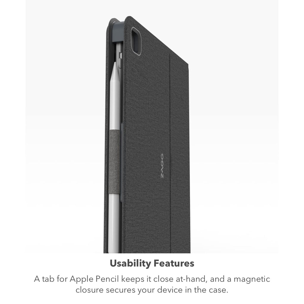 ZAGG - Messenger Folio 2 - Tablet Keyboard & Case for 10.2-inch iPad, 10.5-inch iPad/Air 3