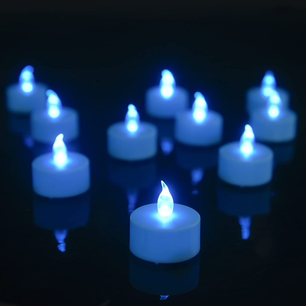 Tea Light Candles with Remote Control,Flickering Flameless LED Candle,Long Lasting 400+Hours,Battery Operated with Timer for Home Decoration Seasonal &Festival Celebration Warmyellow (5pcs)