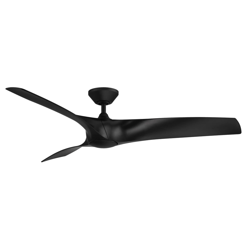 Modern Forms Zephyr Smart Indoor and Outdoor 3-Blade Ceiling Fan 52in Bronze/White Oak with Adjustable CCT 2700K-3000K-4000K-5000K LED Light Kit and Remote Control