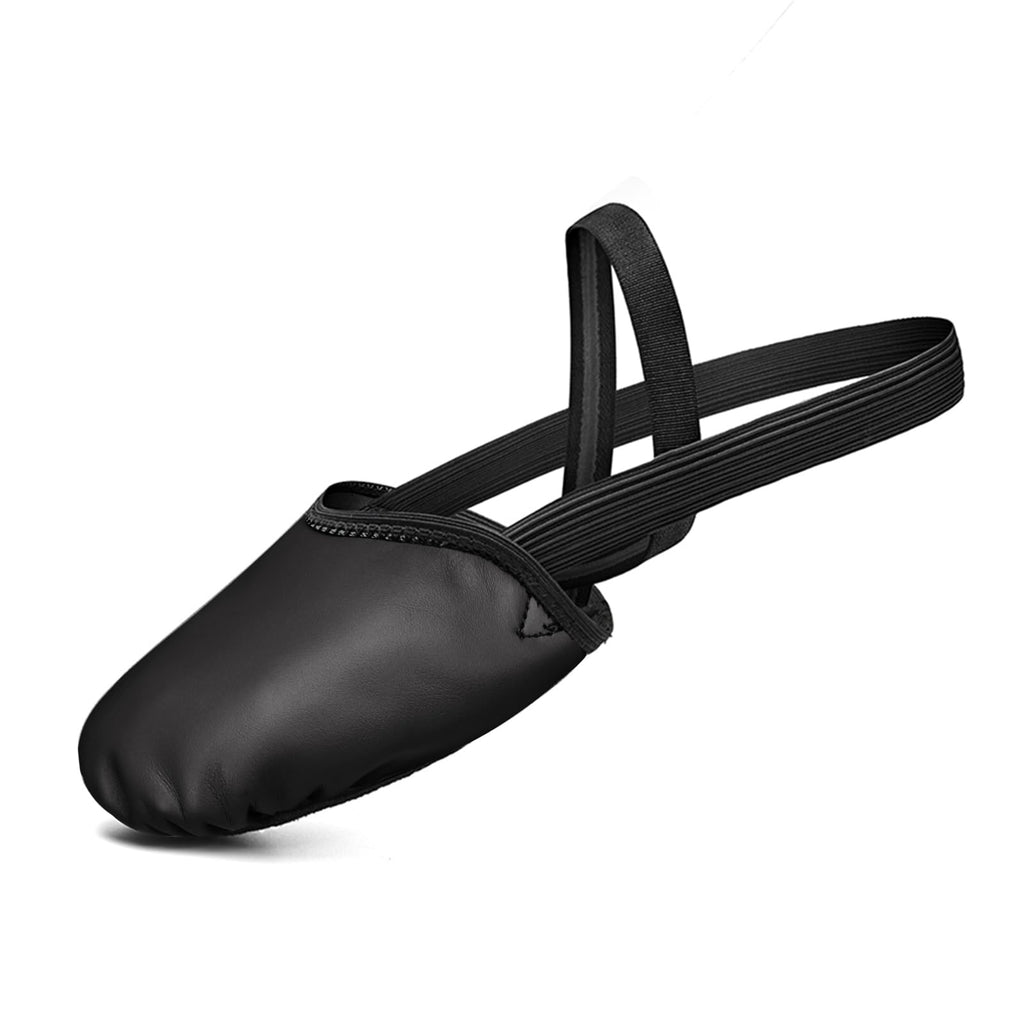 Stelle Leather Half Soles Dance Shoes Womens Lyrical Pirouette Turners Dance Shoes for Turning (Girls/Boys/Men/Adult)