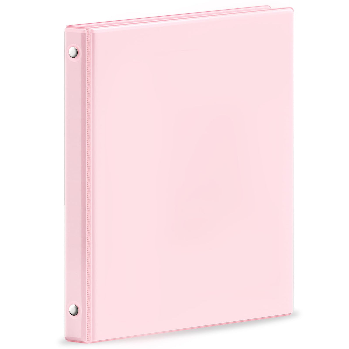 SUNEE 3 Ring Binder 1/2 Inch 1 Pack, Clear View Binder Three Ring PVC-Free (Fit 8.5x11 Inches) for School or Office Supplies, Black