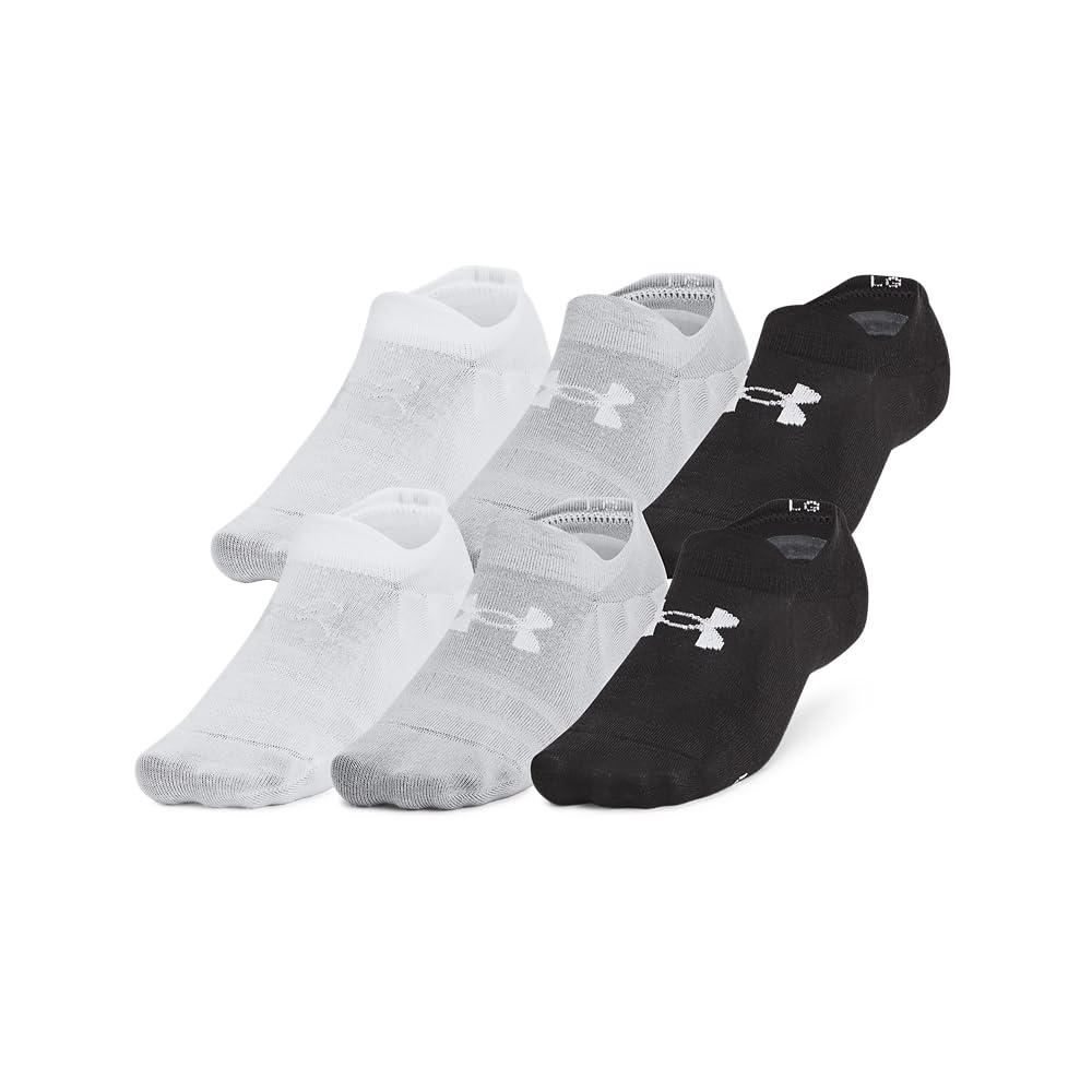 Under Armour Unisex Adult Essential Ultra Low Tab Socks (6-Pack)