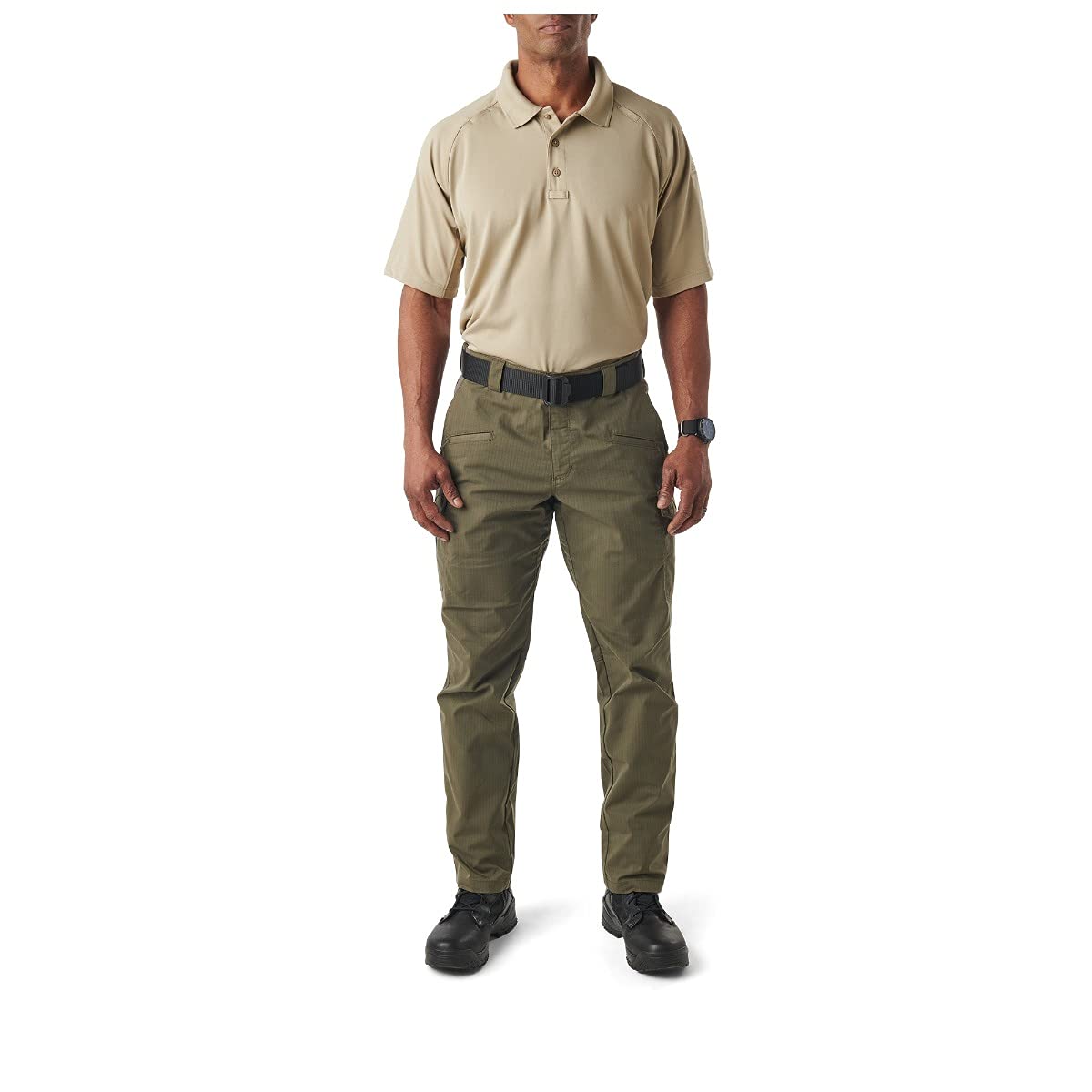 5.11 Tactical Men's Performance Short Sleeve Polo, 100% Polyester, Moisture Wicking, Style 71049