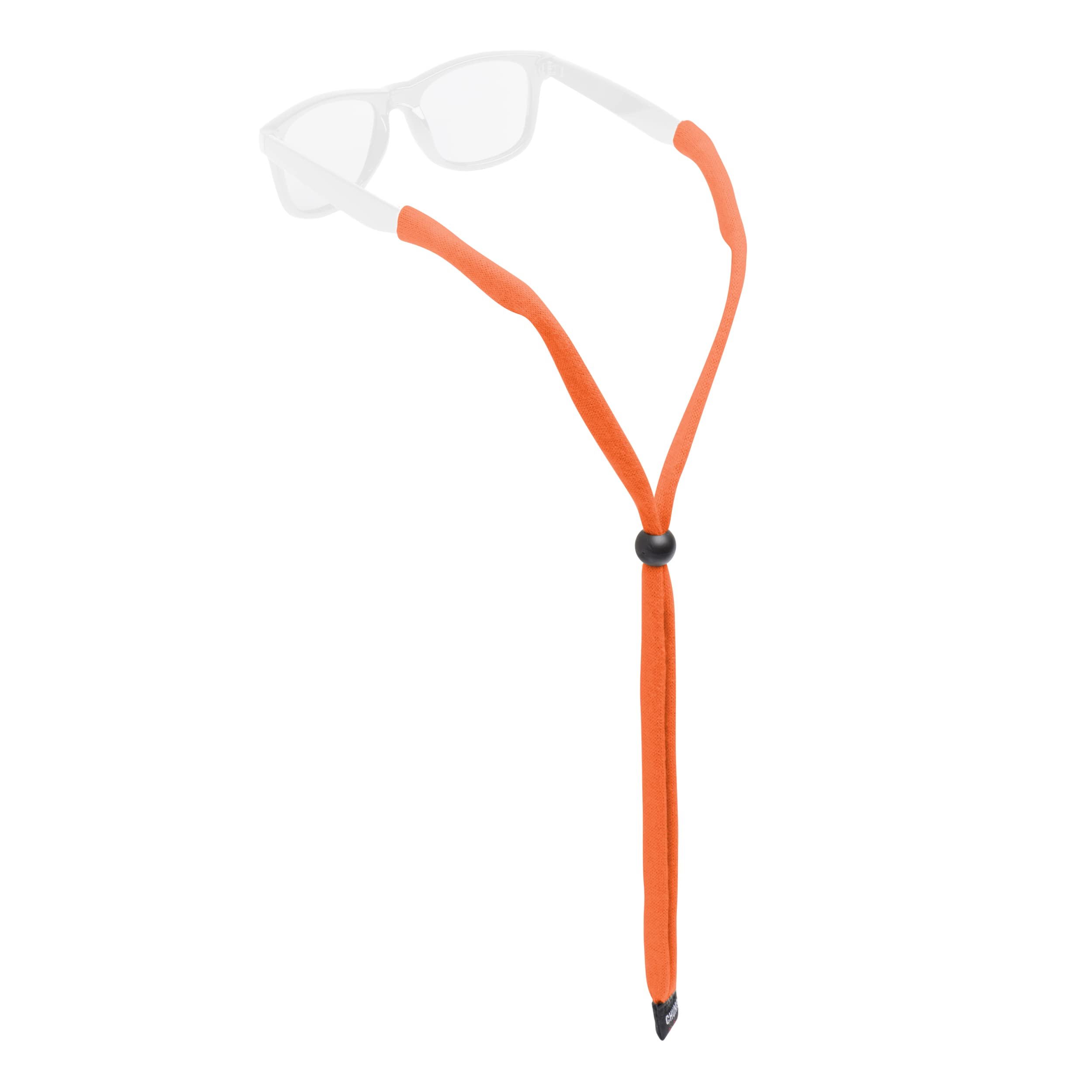 Chums Original Cotton Retainer - Unisex Eyewear Keeper for Sunglasses & Glasses - Adjustable Fit, Washable & Made in USA