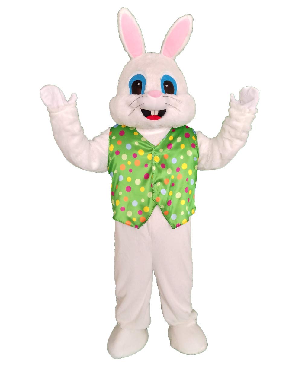 Funny Easter Bunny Bugs Rabbits Mascot Costume Adult Halloween Costume