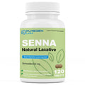 Puregen Labs Senna 8.6 mg Tablets (120 Count) – Natural Sennosides Vegetable Laxative for Constipation, Bloating, Gas, Irregularity Relief