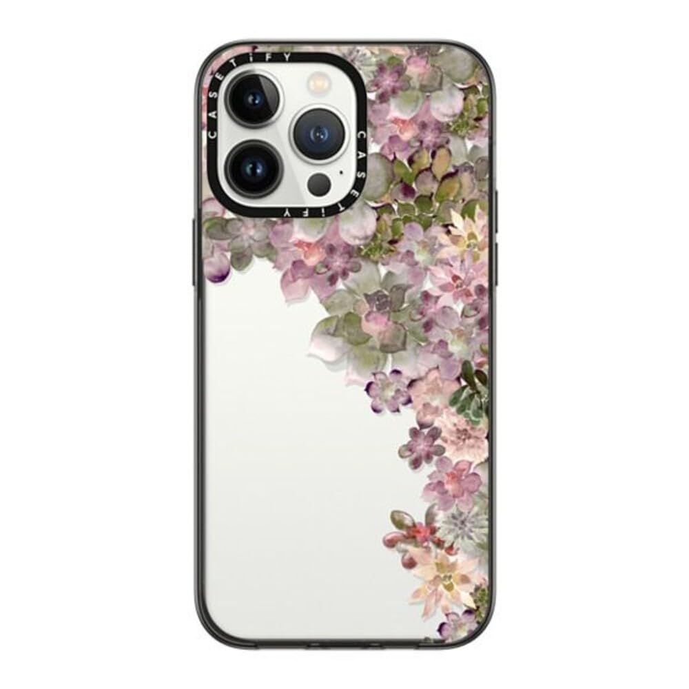 CASETiFY Compact Case for iPhone 13 [Lightweight / 4 ft. 2X Military Grade Drop Protection/Slim] - #1 Mom - Clear Black