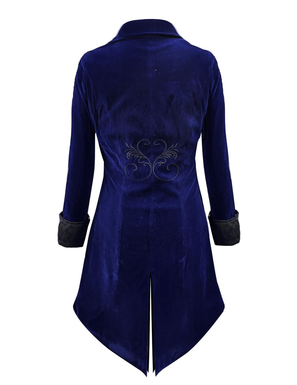 Crubelon Mens Steampunk Tailcoat Jacket Gothic Medieval Victorian Frock Coat