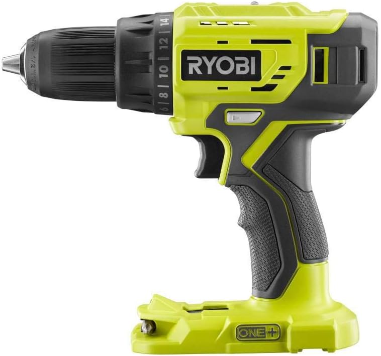 Ryobi P215K 18-Volt ONE+ Lithium-Ion Cordless 1/2 in. Drill/Driver Kit with (1) 1.5 Ah Battery and 18-Volt Charger