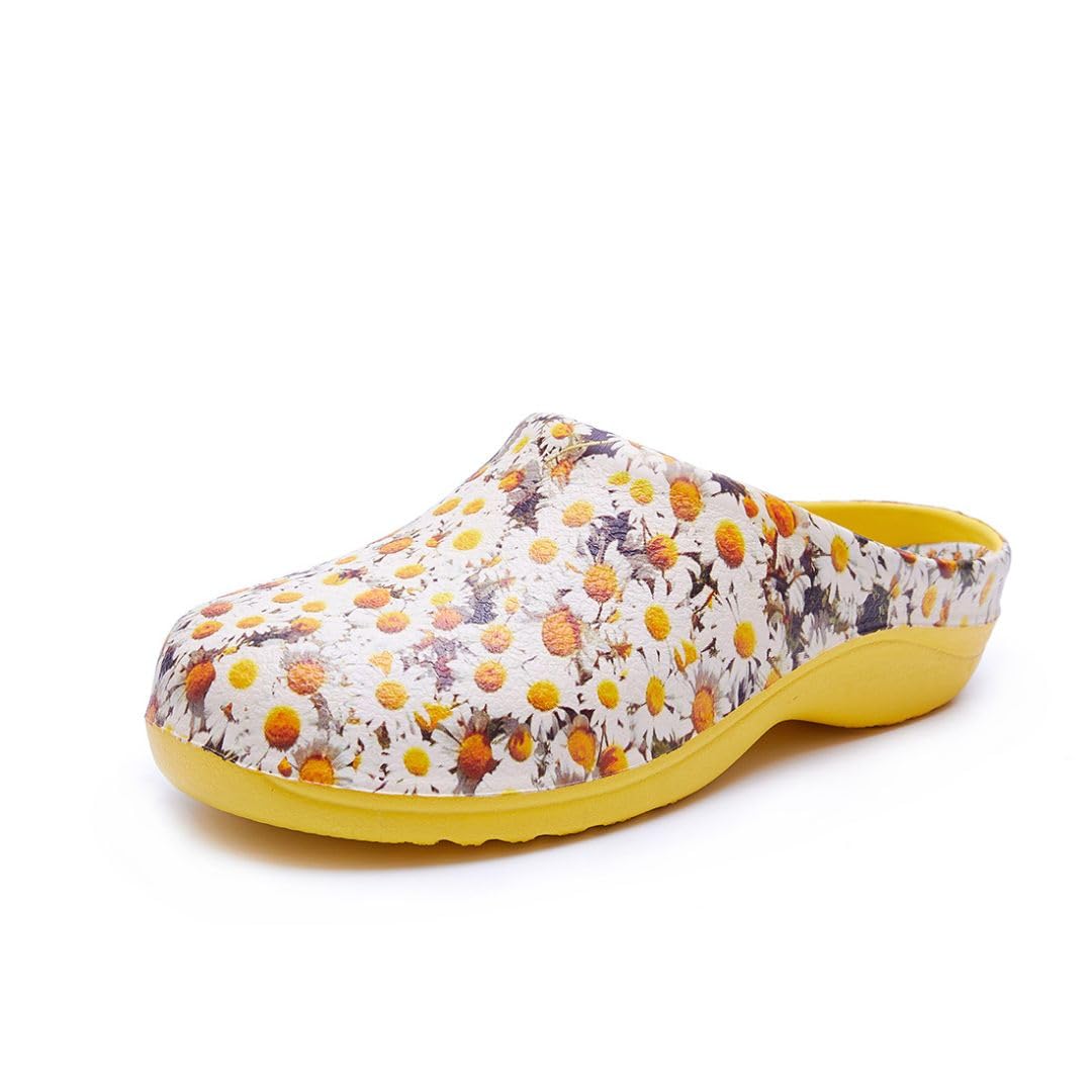 Backdoorshoes Waterproof Premium Garden Clog Shoes for Women with Arch Support